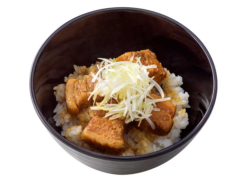 豚角煮ライス