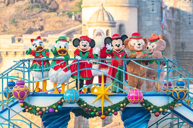 東京ディズニーシー「ディズニー・クリスマス・グリーティング」