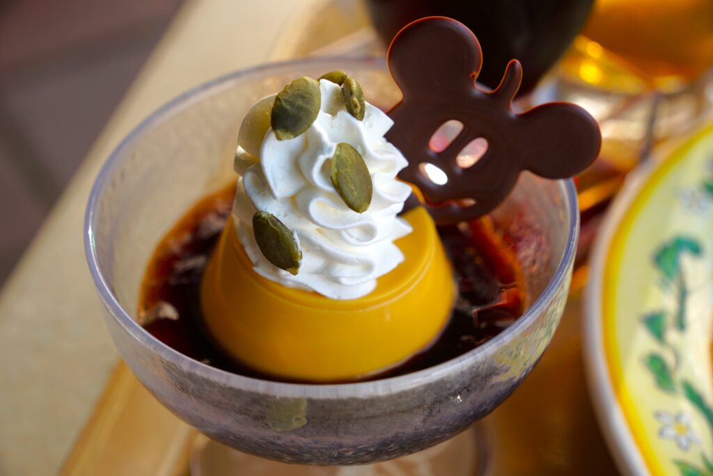 パンプキンパンナコッタ&コーヒーゼリー
