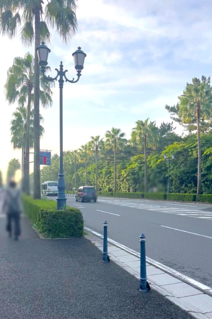 徒歩で舞浜からTDS