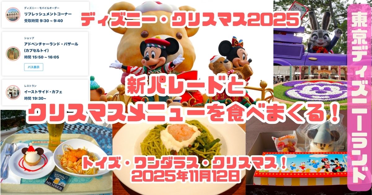ディズニーランドクリスマスレポートアイキャッチ