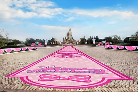 パーク内のデコレーション