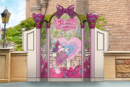 パーク内のデコレーション