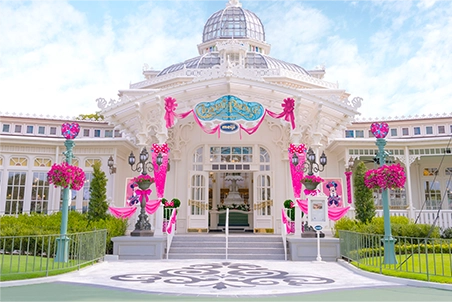 パーク内のデコレーション