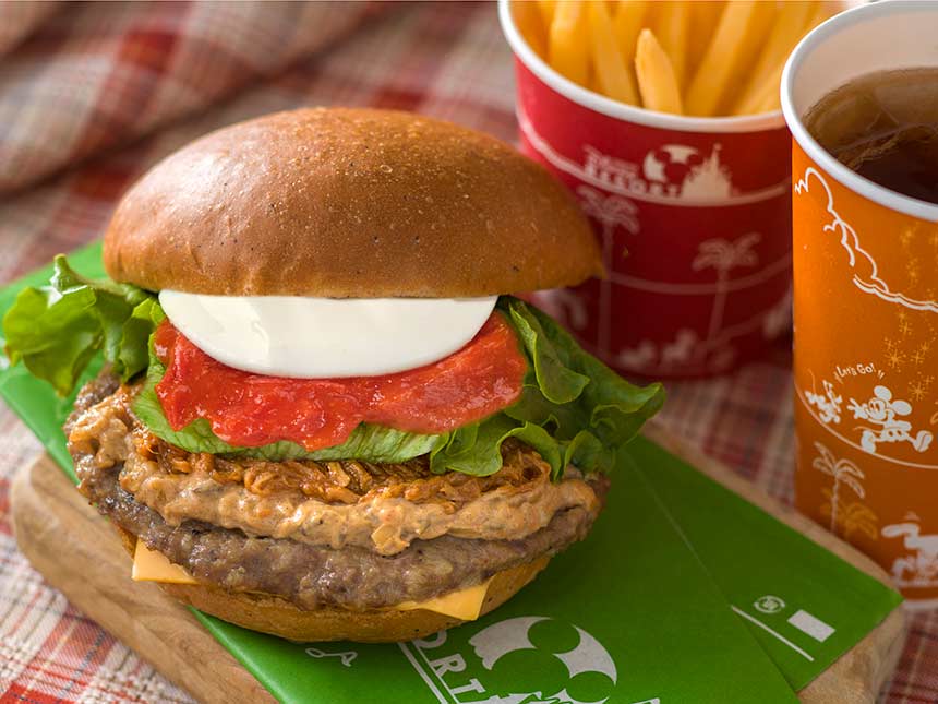 プルドポーク・チーズバーガー