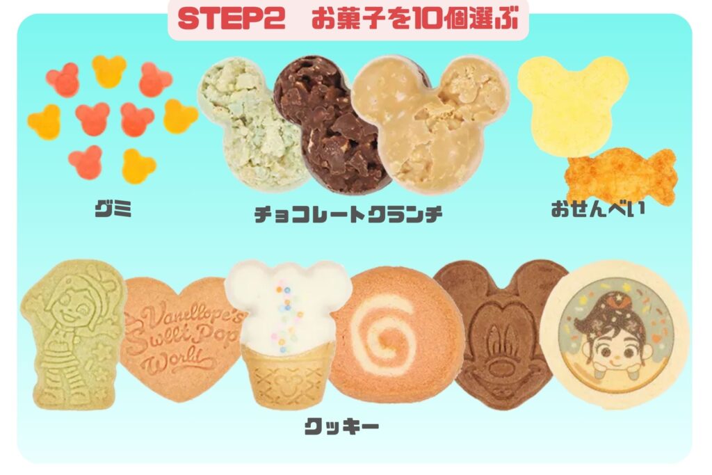 パルフェグッズステップ2