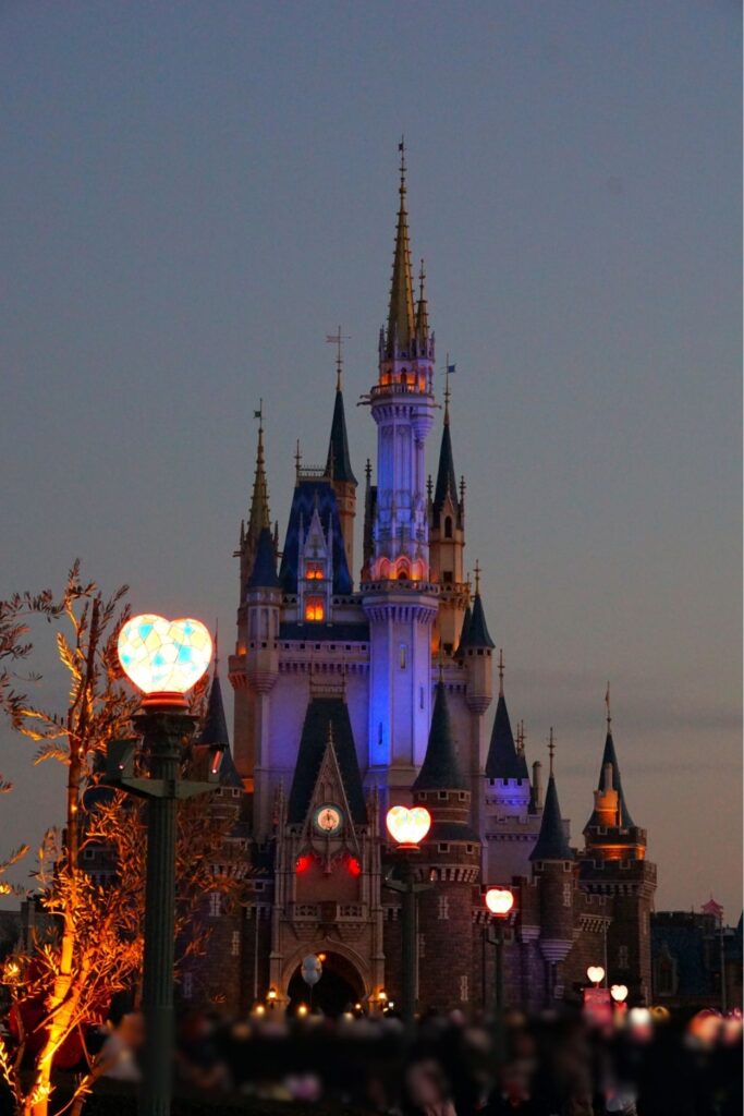 シンデレラ城正面