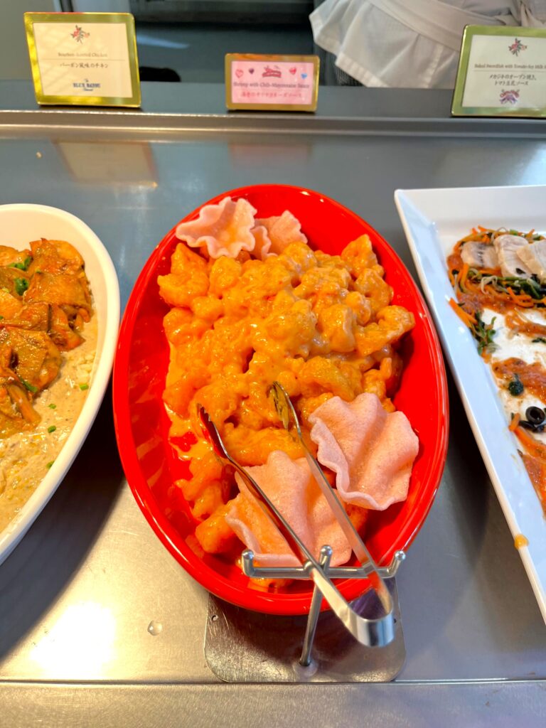 エビのチリマヨネーズソース