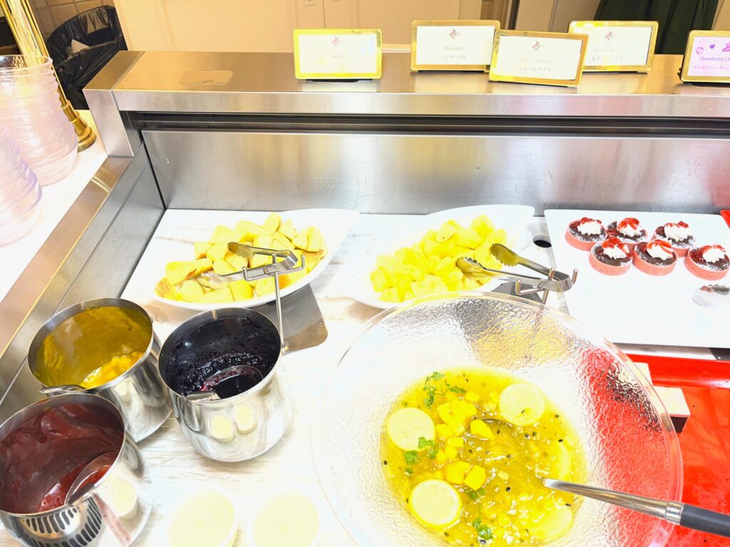 リンゴ/パイナップル/ソース色々