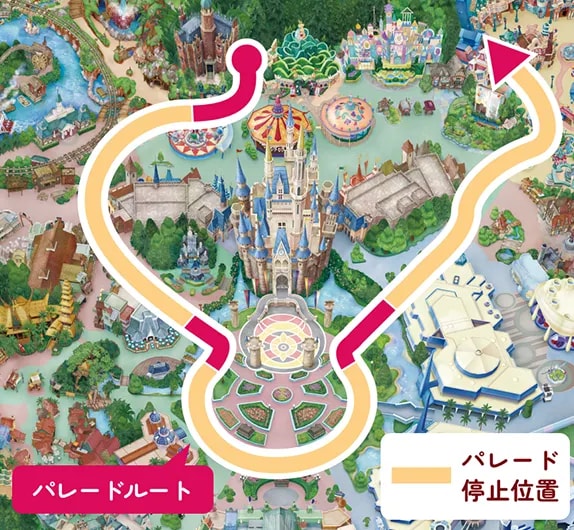 ヴァネパルパレードルート