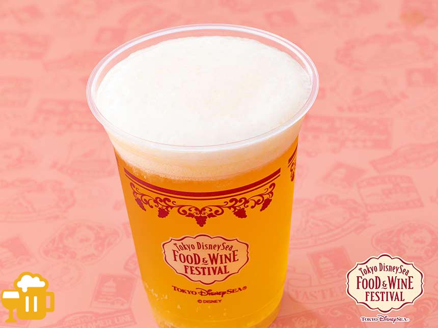 ビアカクテル（レモンジンジャー＆キンモクセイシロップ）