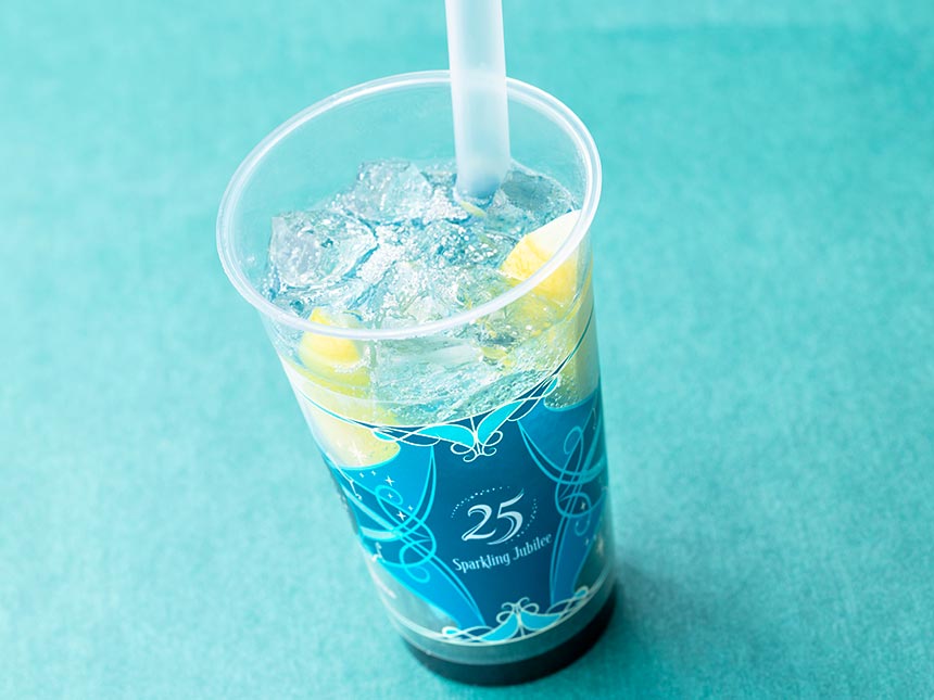 レモネード(ブルーシロップ&バタフライピー)