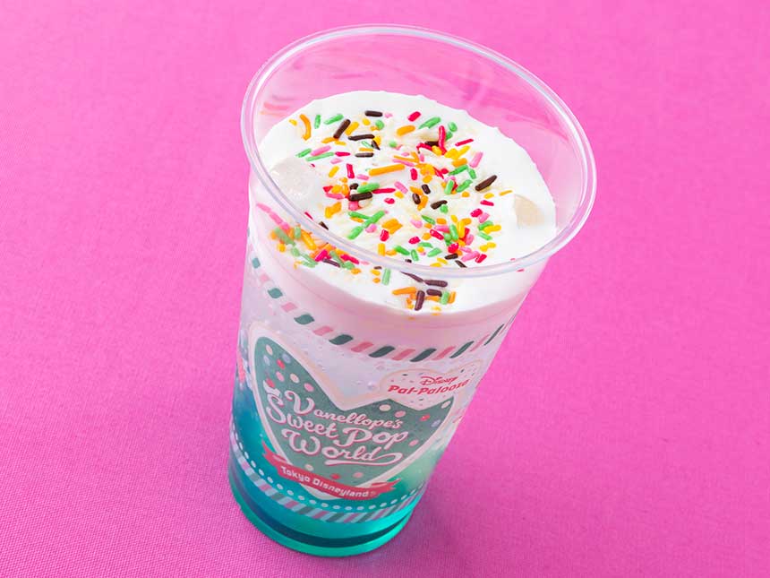 スパークリングドリンク（ピーチ＆グリーンアップルシロップ）