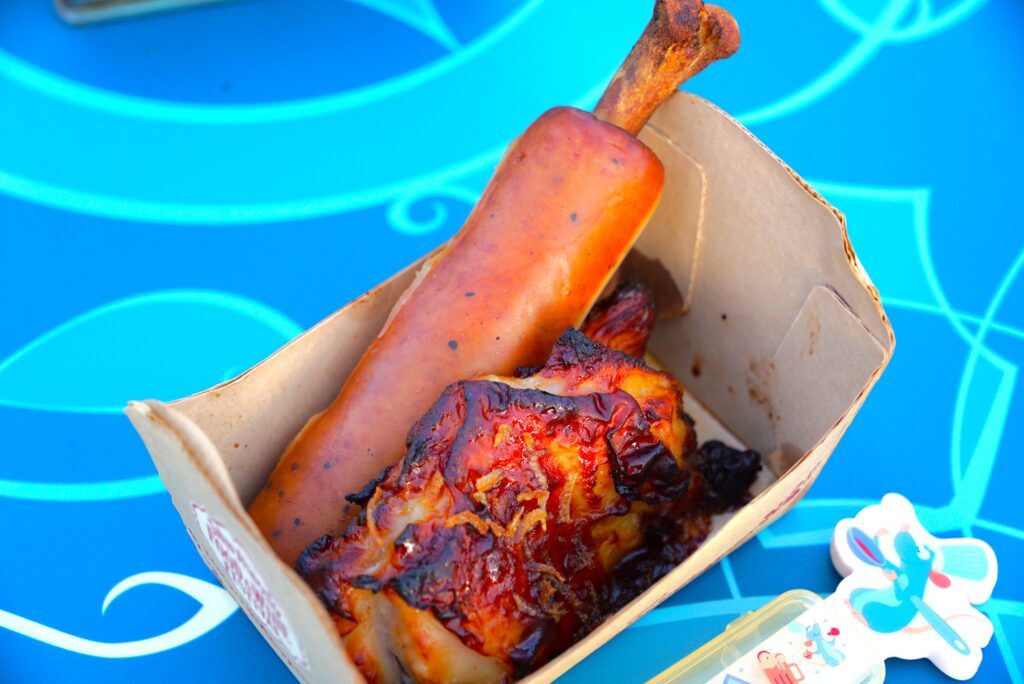 「骨付きソーセージとチキンのBBQソース」画像2