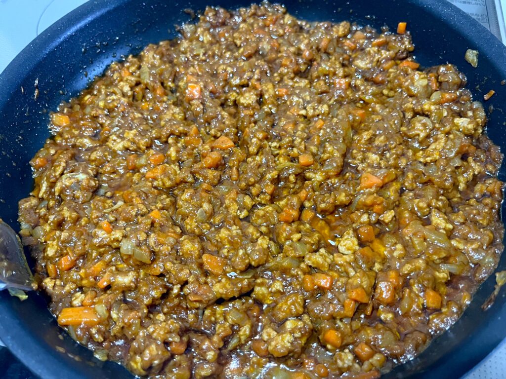 ポークキーマカレー作り方4