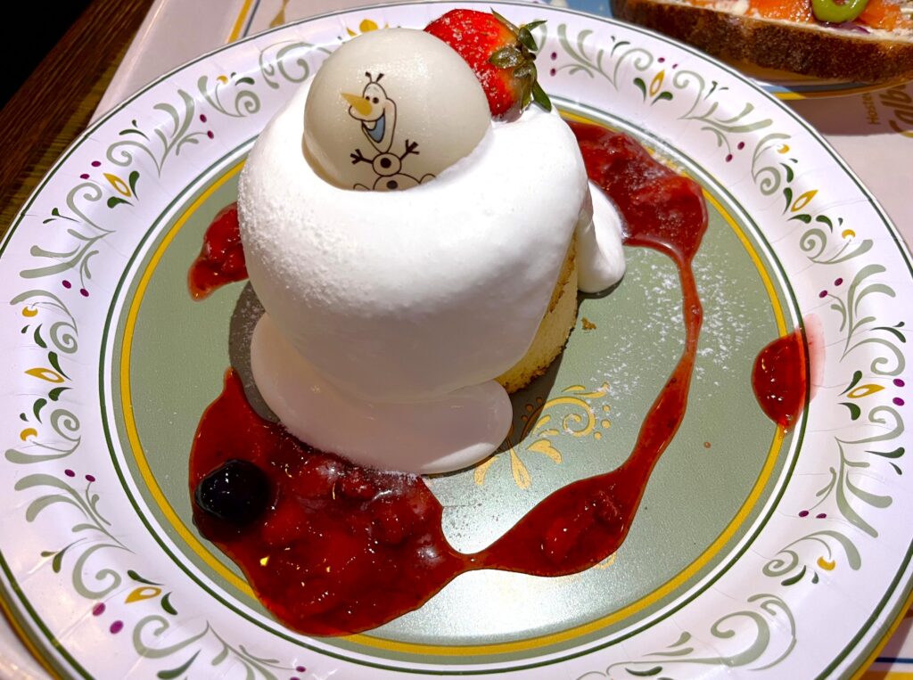 リニューアルされたメニュー パンケーキ