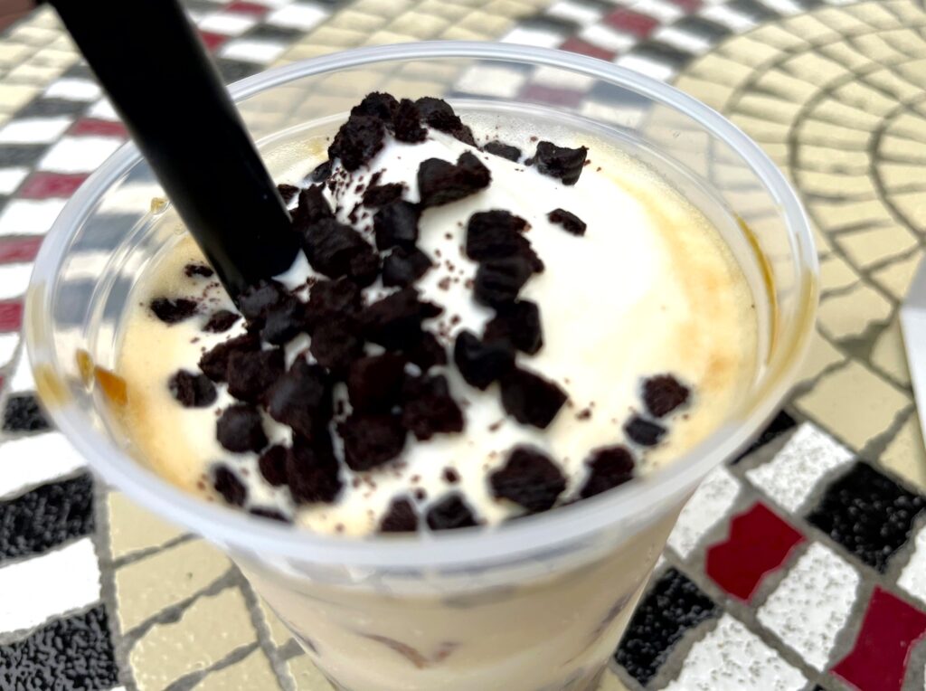 コーヒーミルクスムージー上部