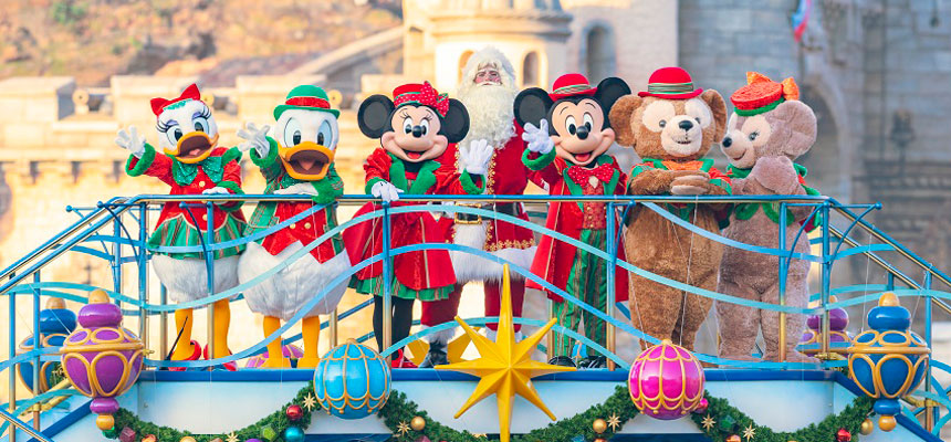 ディズニー・クリスマス・グリーティング1