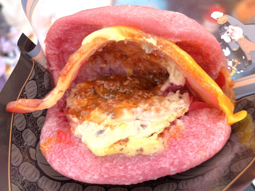 スペシャルサンド(ベーコン、チーズ、ポテト、ミートソース)3